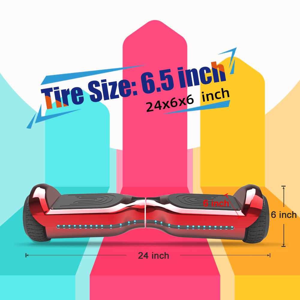 H-Sport 6.5" LED Flash Wheel Hoverboard