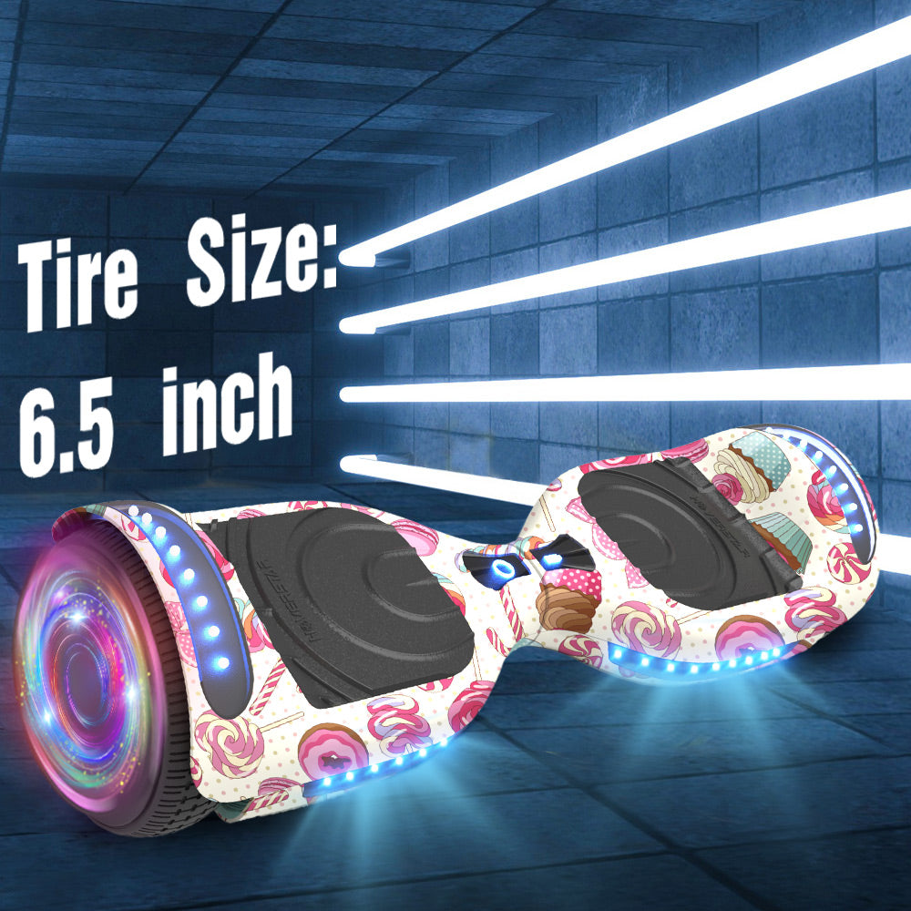 K6 6.5" Hoverboard LED Flash Wheel | Candy