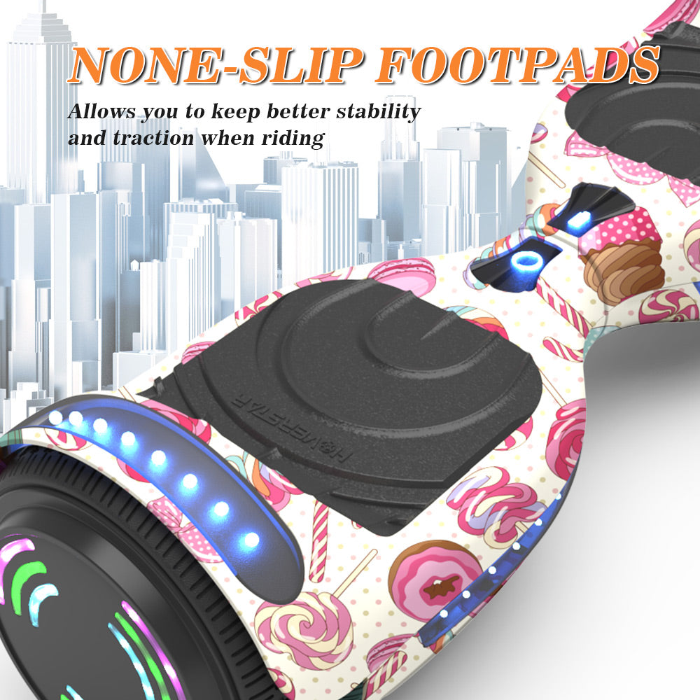 K6 6.5" Hoverboard LED Flash Wheel | Candy