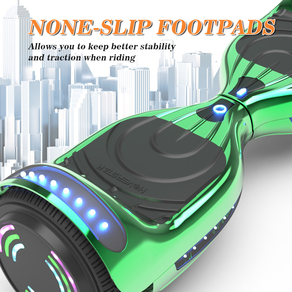 Hoverboard All New Version-K6-chrome Green