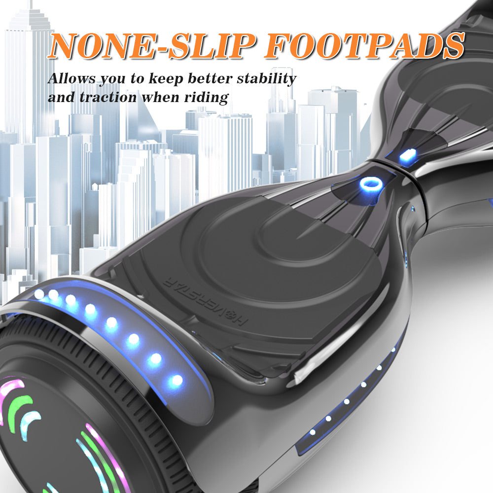 Hoverboard All New Version-K6-chrome Black
