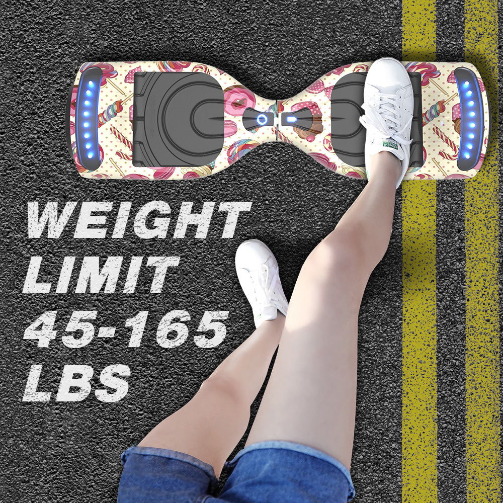 K6 6.5" Hoverboard LED Flash Wheel | Candy