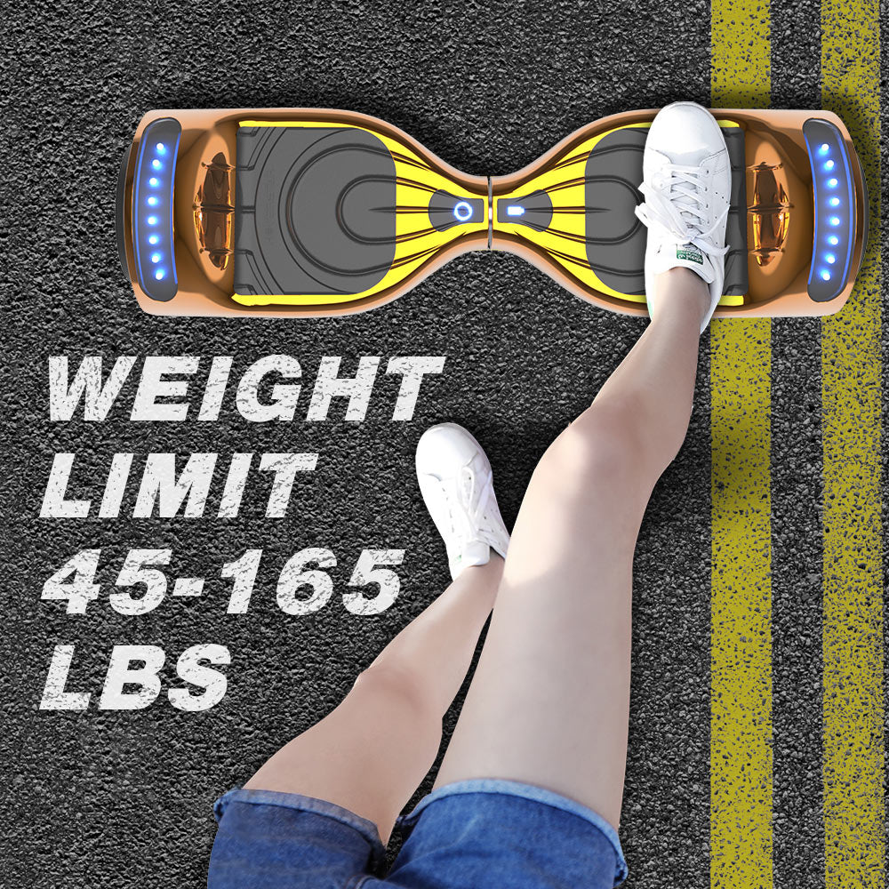Hoverboard All New Version-K6-chrome ROSEGOLD