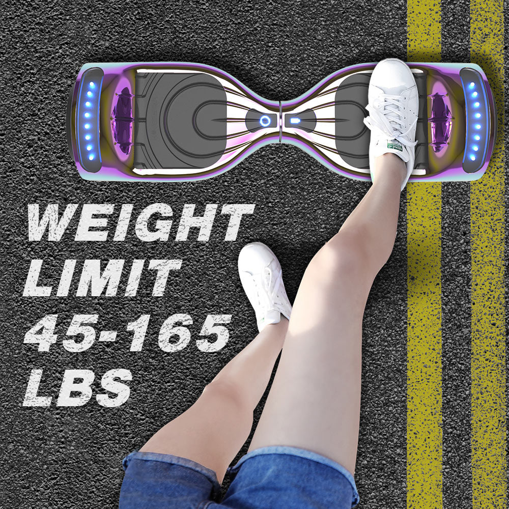 Hoverboard All New Version-K6 Chrome Rainbow