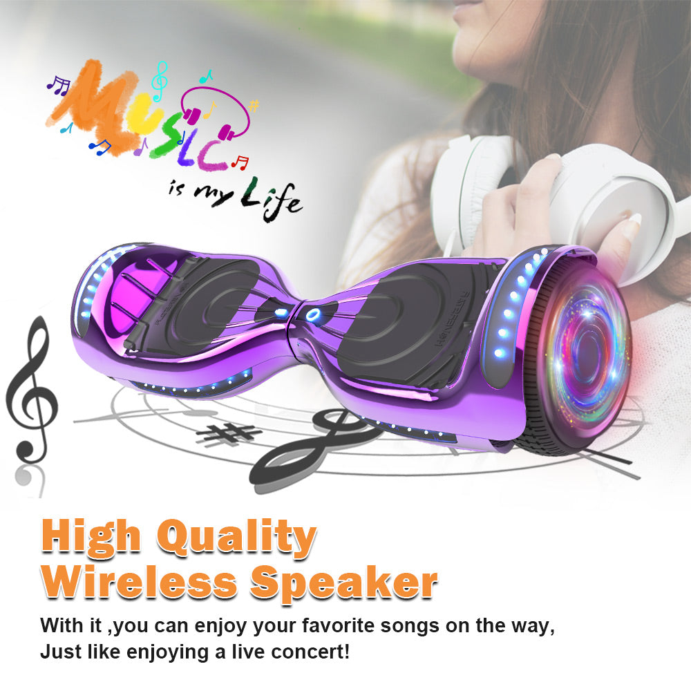 Hoverboard All New Version-K6-chrome Purple