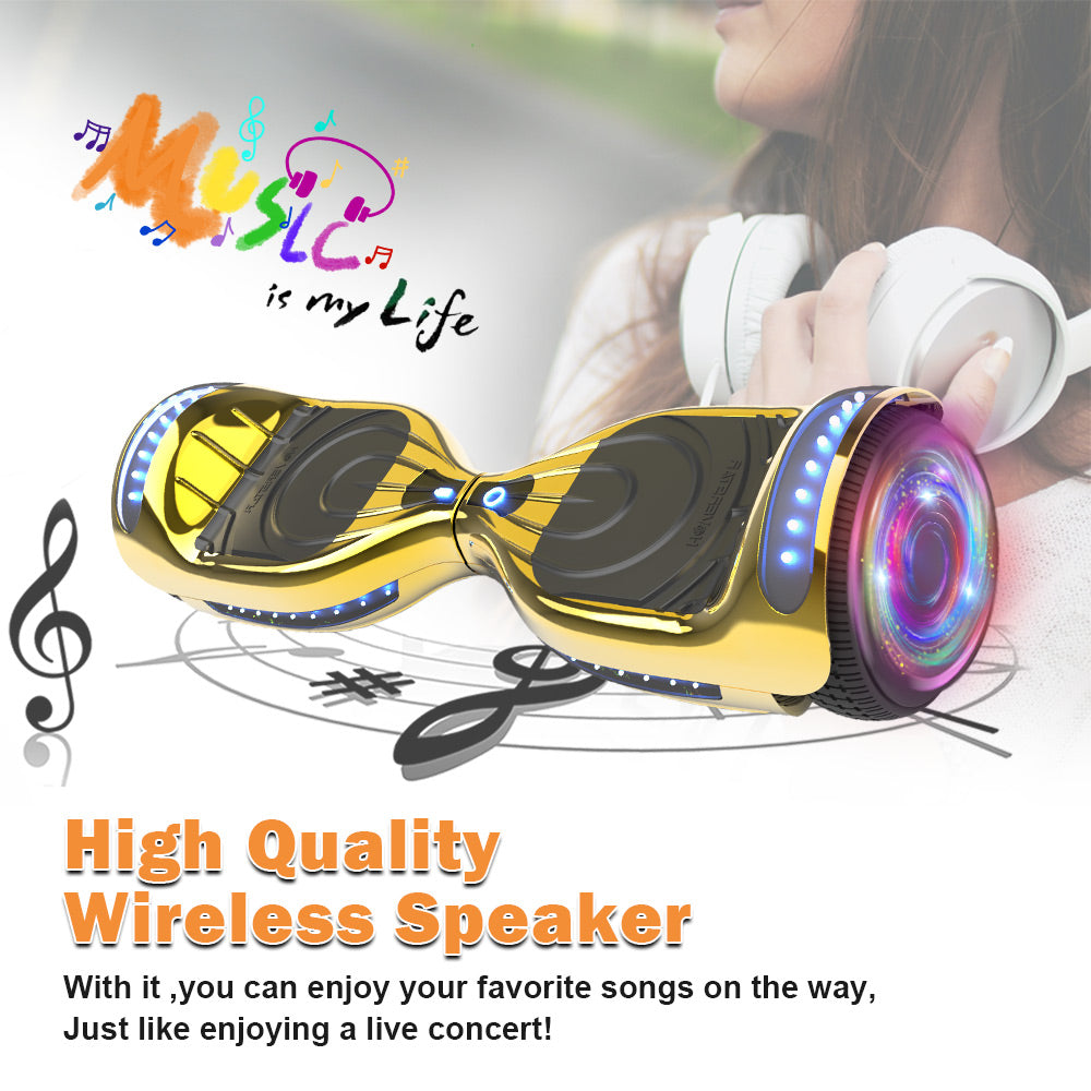 Hoverboard All New Version-K6-chrome Gold