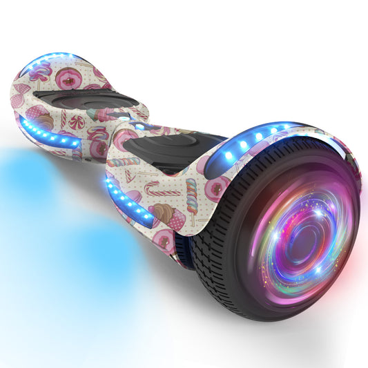K6 6.5" Hoverboard LED Flash Wheel | Candy