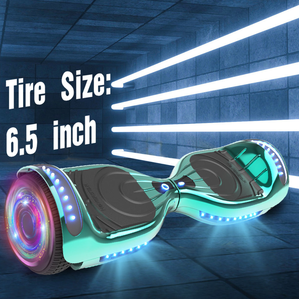 Hoverboard All New Version-K6-chrome  Turquoise