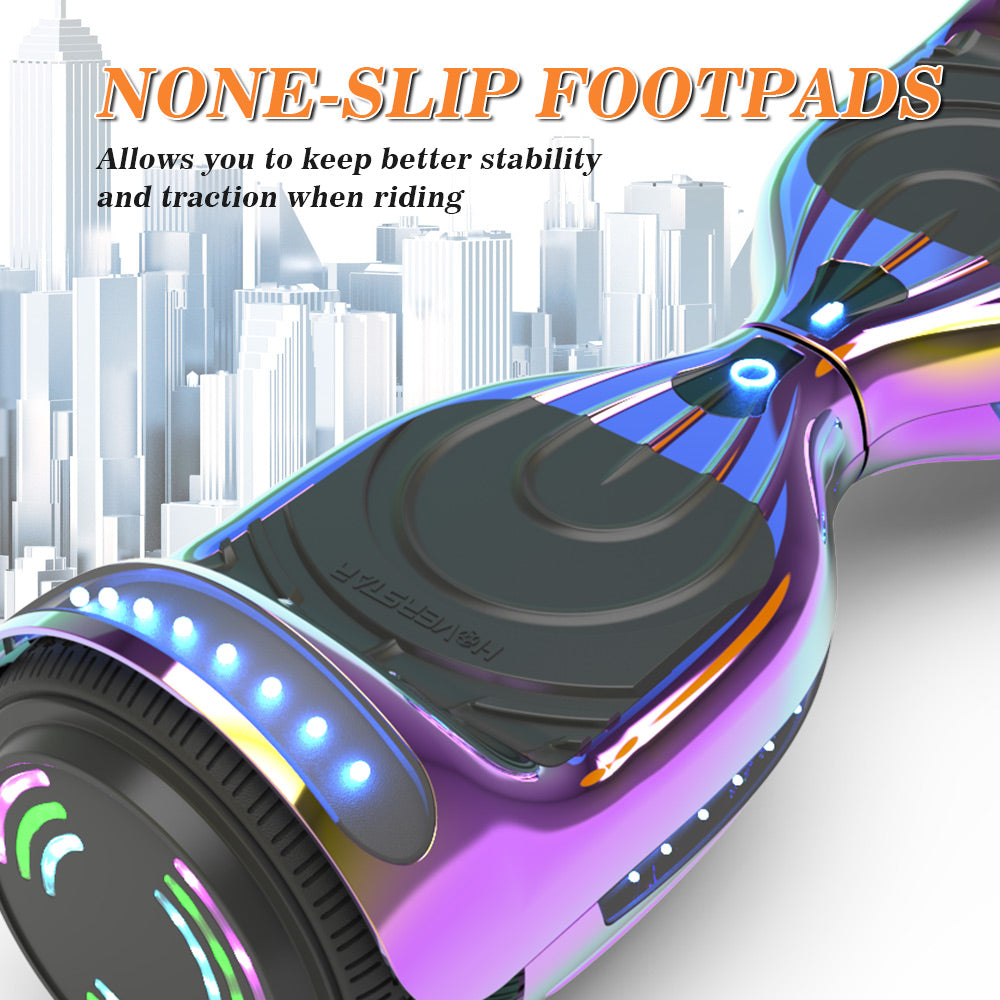 Hoverboard All New Version-K6 Chrome Rainbow