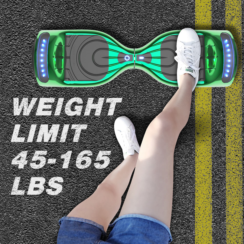 Hoverboard All New Version-K6-chrome Green