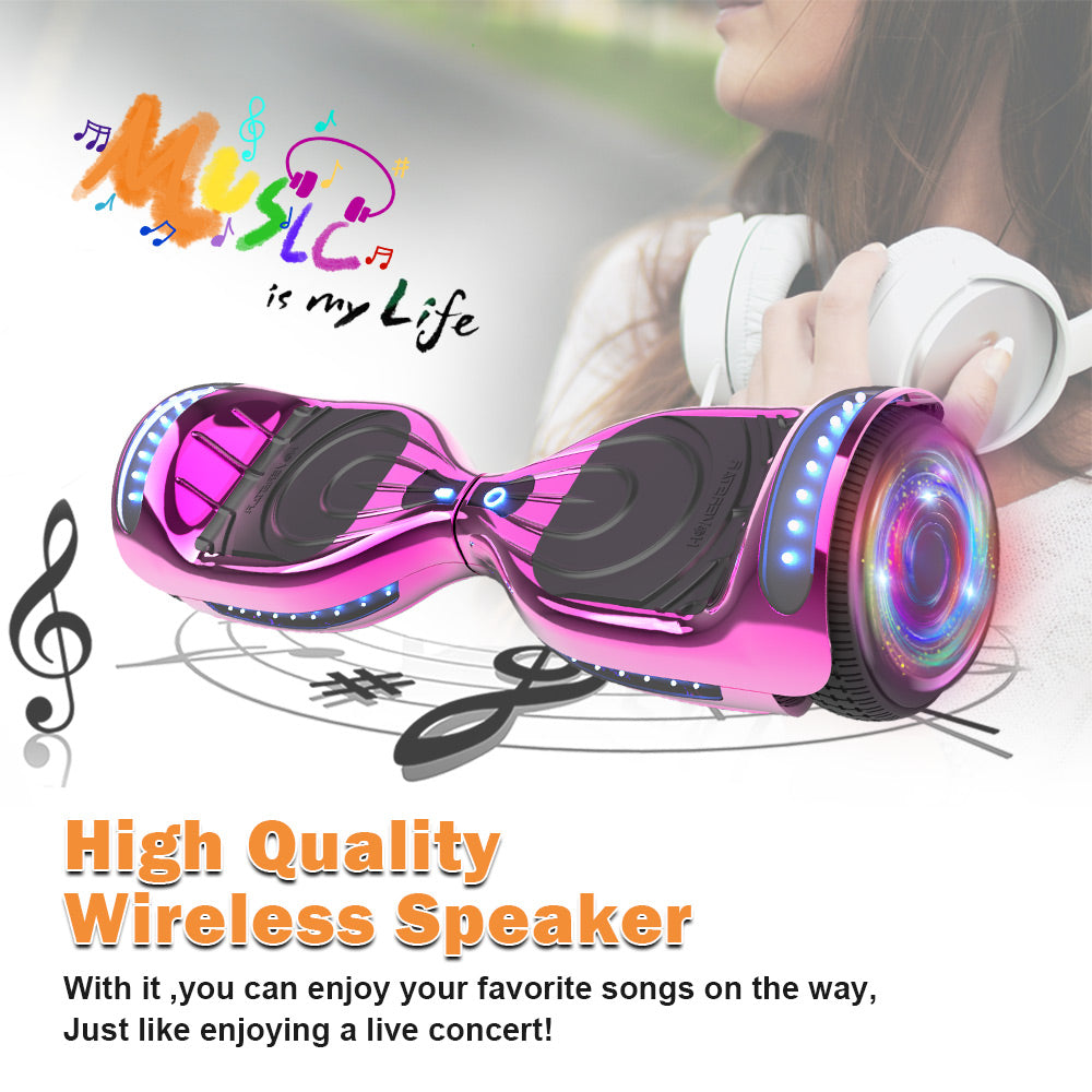 Hoverboard All New Version-K6-chrome Pink